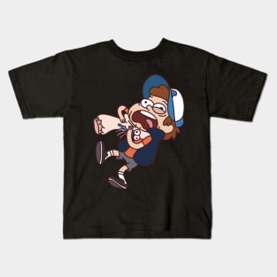 Gravity Falls Dipper with Sock Puppet Kids T-Shirt